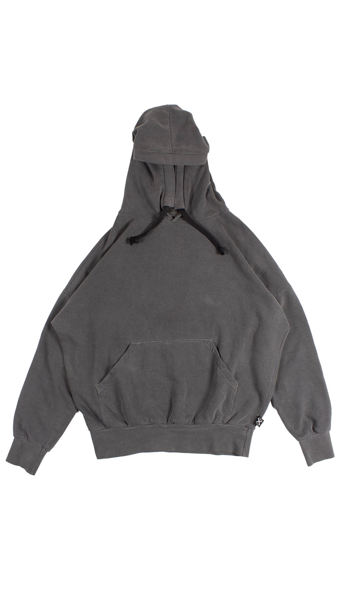 SUDADERA CON CAPUCHA ANTRACITA