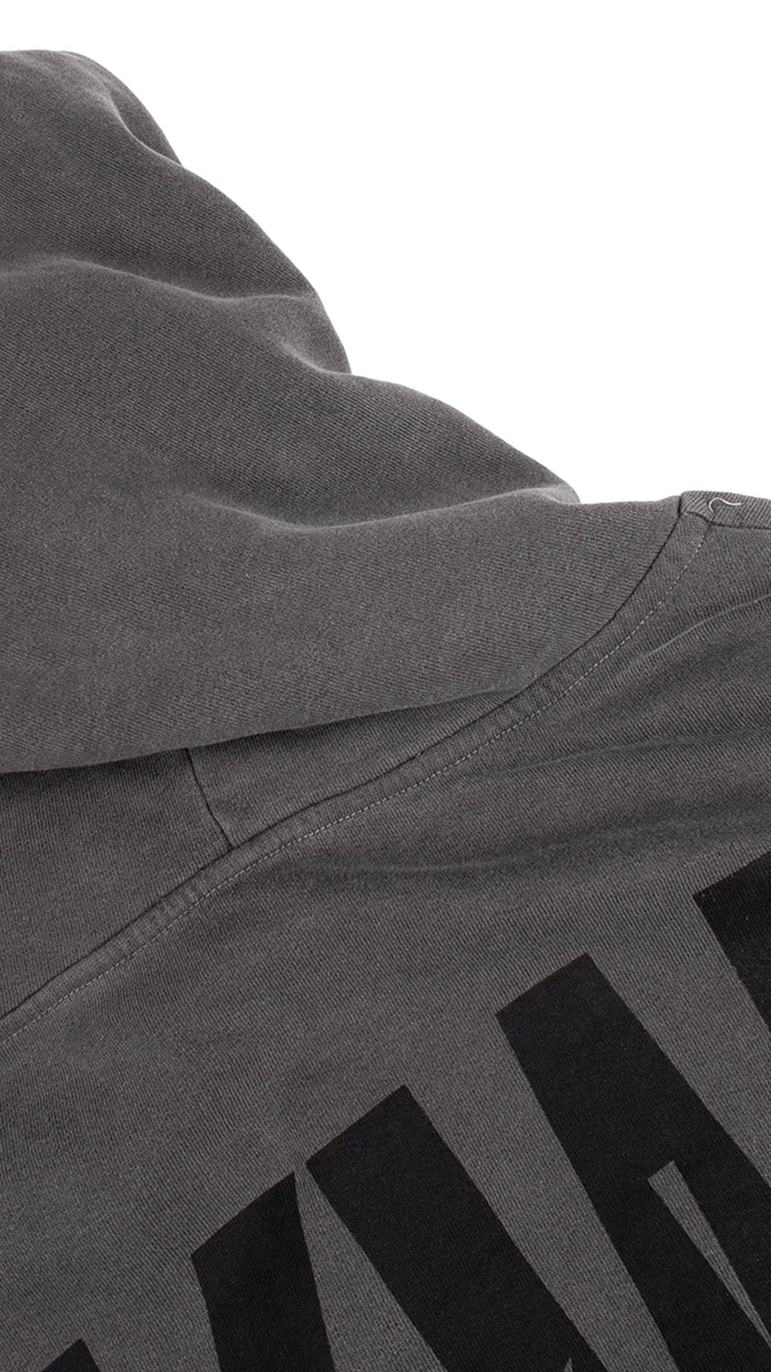 SUDADERA CON CAPUCHA ANTRACITA