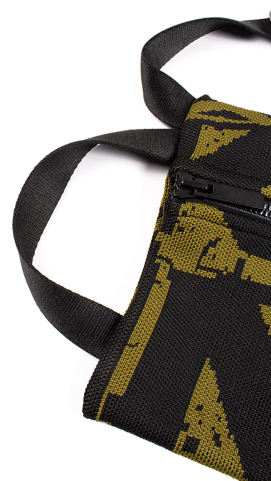 RIÑONERA TEJIDO KNIT VERDE