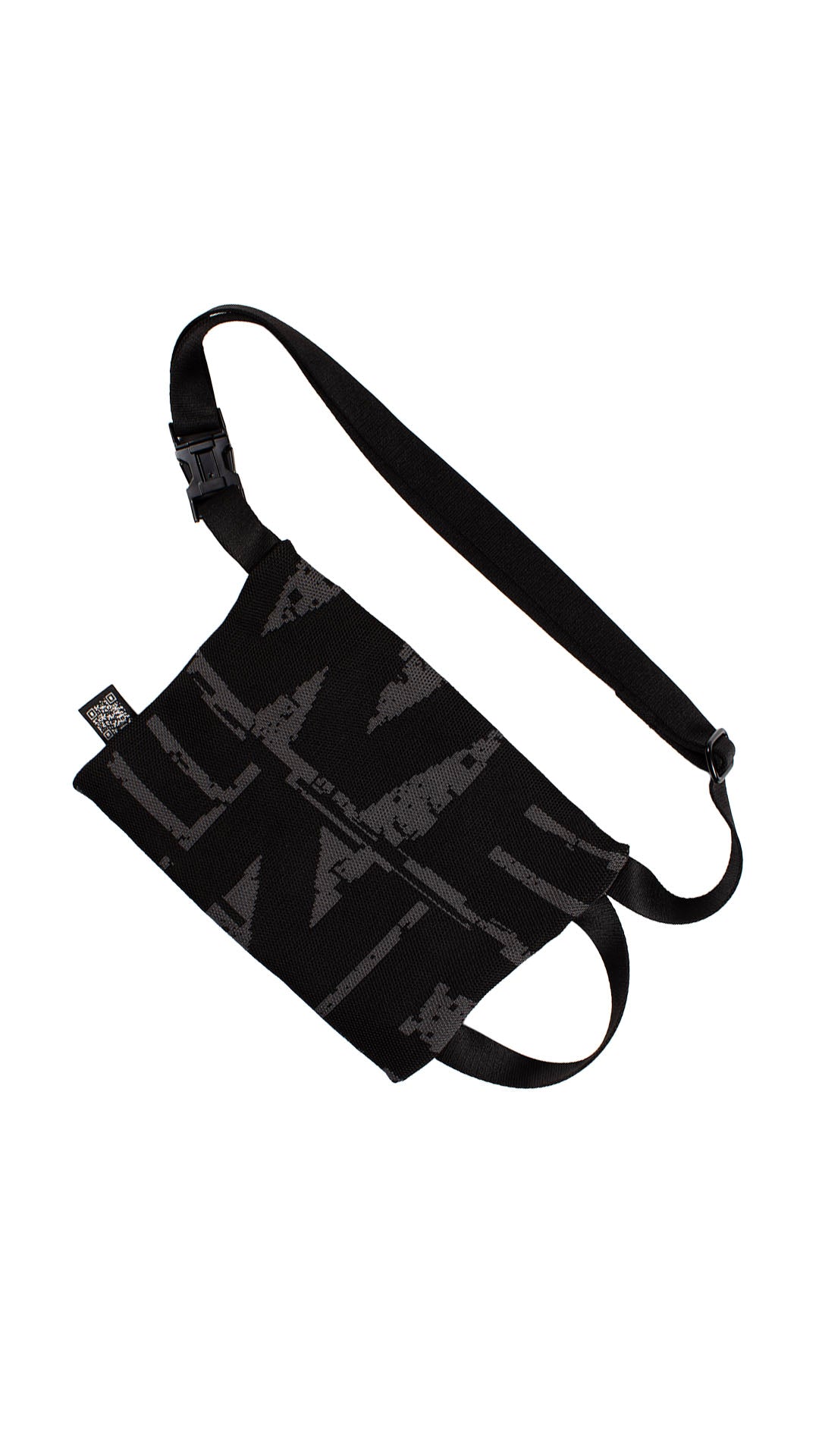 RIÑONERA TEJIDO KNIT GRIS