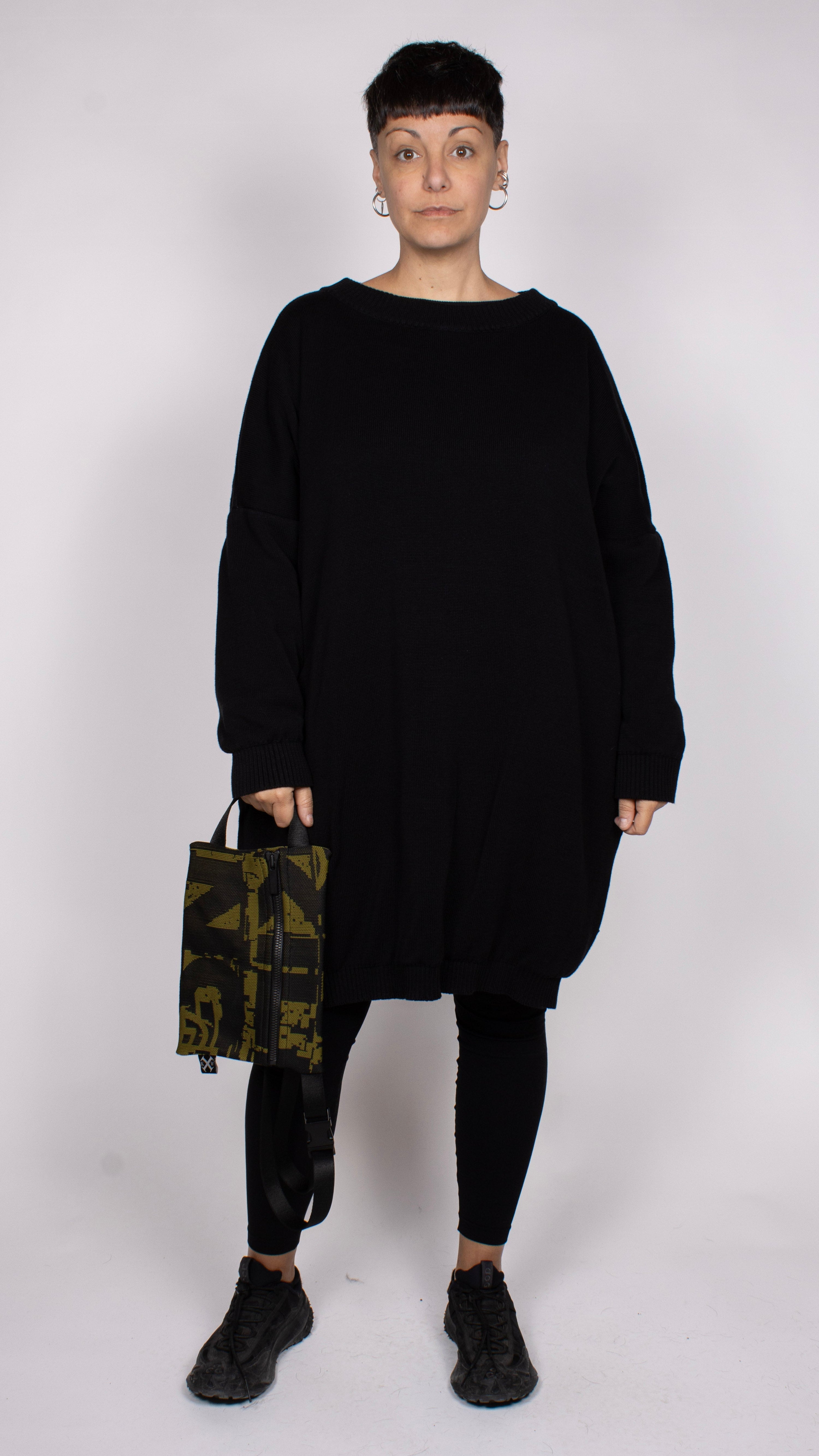 RIÑONERA TEJIDO KNIT VERDE