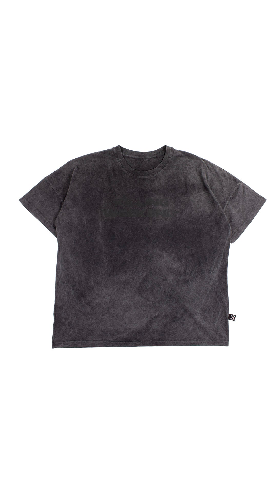 CAMISETA OVERSIZE MANGA CORTA ACID WASH