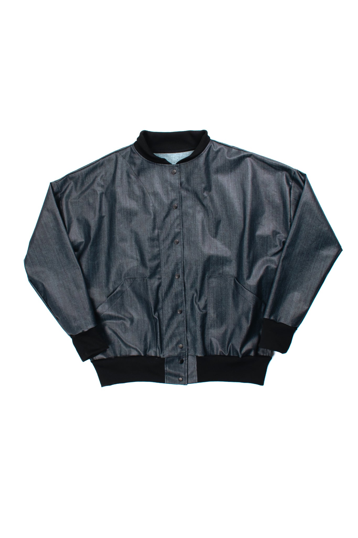 CHAQUETA BOMBER MAX TEJANA AZUL