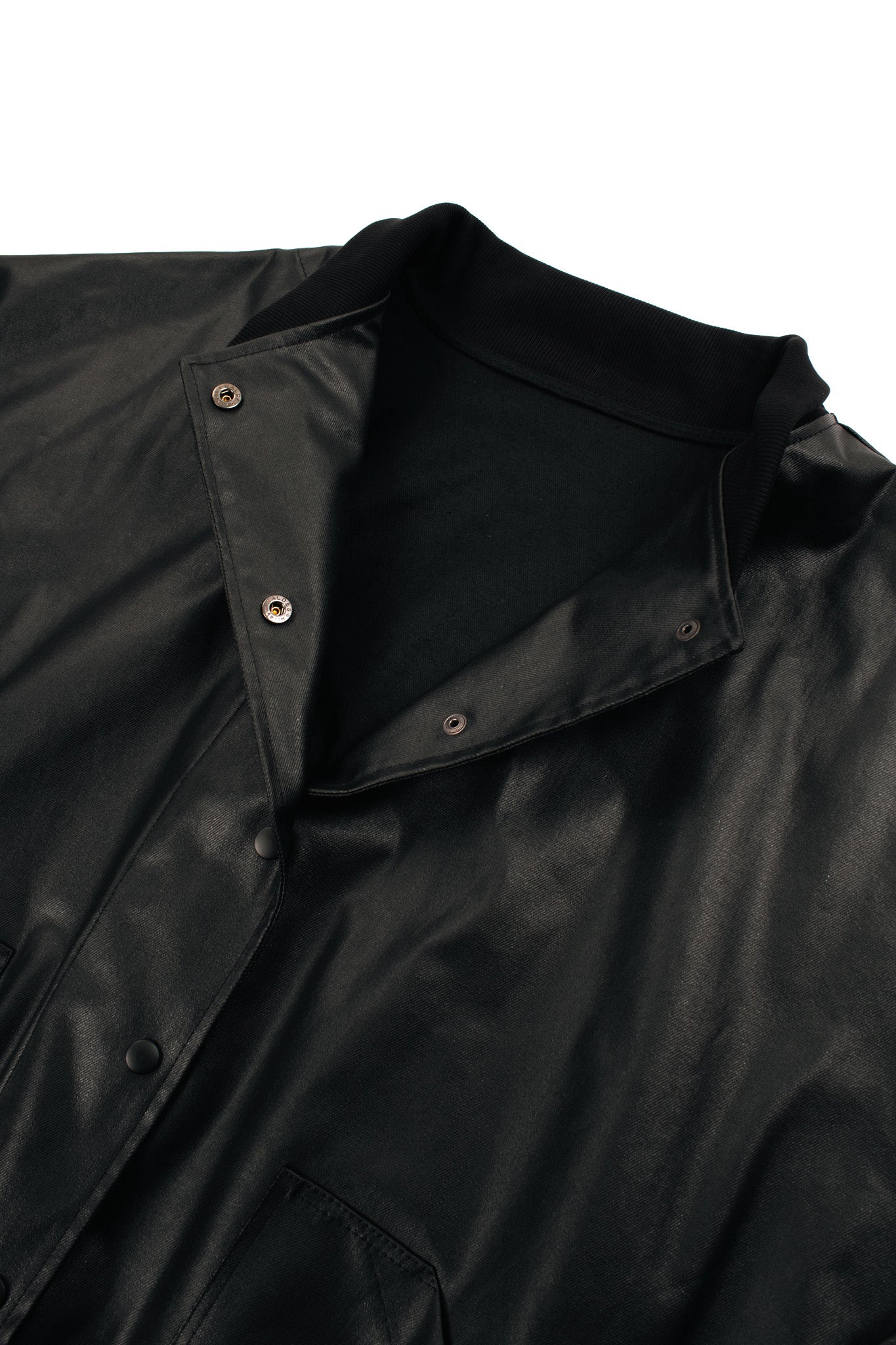 CHAQUETA BOMBER MAX TEJANA NEGRA