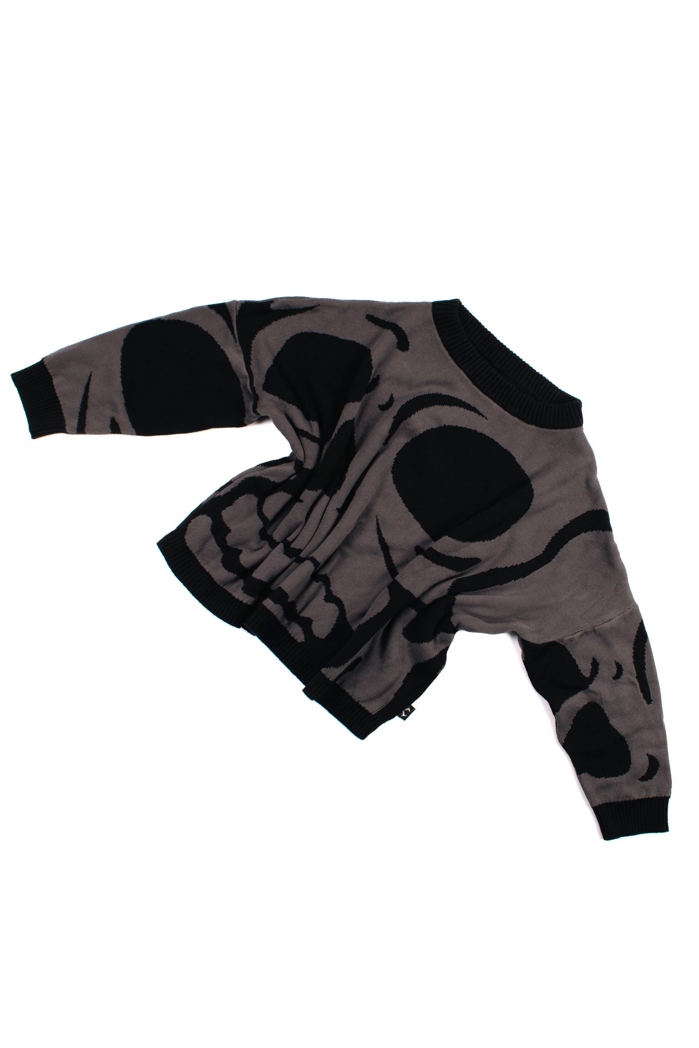 GREY SKULL JERSEY