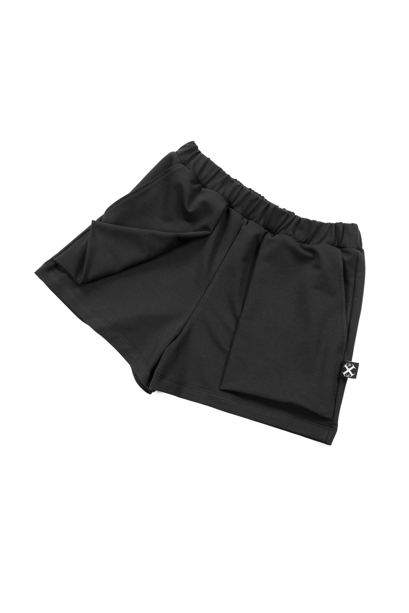 PANTALÓN SHORT ALGODÓN NEGRO