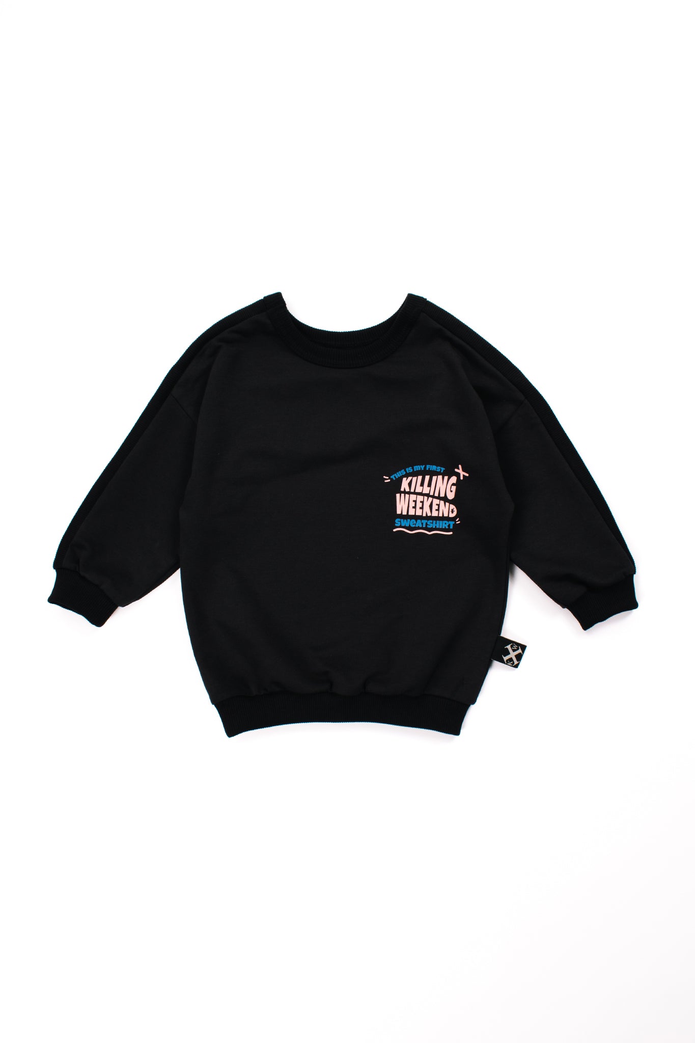 PRINTED COTTON SWEATSHIRT FOR KIDS